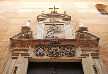 Iglesia del Convento de Madre de Dios  en Sevilla, Andalucía, España. Barrio de San Bartolomé en...