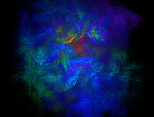 Imaginatory fractal abstract background Image