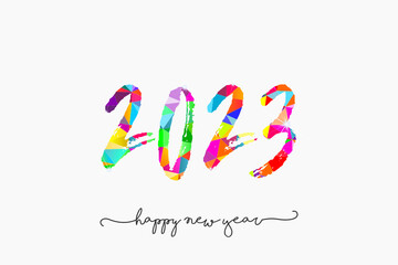 2023 - happy new year 2023 background	