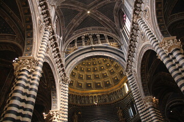 Ceiling, Duomo di Siena, Italy