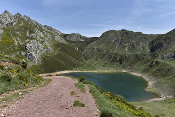 Fototapeta na wymiar Parque Natural de Somiedo, Asturias