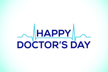 National doctors day. World doctors day template. Vector illustration.