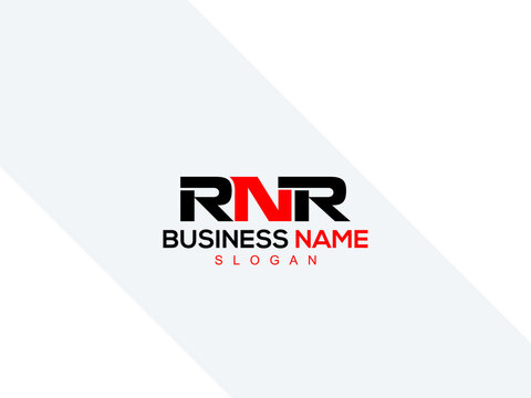 Monogram RNR Logo Letter Vector, Creative RN r n r Logo Icon Design For All Kind Of Use