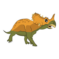 Cute dinosaur illustration