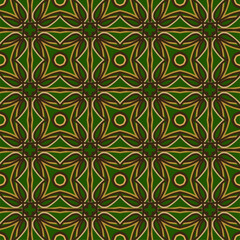 Geometric Seamless Pattern with Tribal Shape. Designed in Ikat, Boho, Aztec, Folk, Motif, Thai, Luxury Arabic Style. Ideal for Fabric Garment, Ceramics, Wallpaper. Vector Illustration