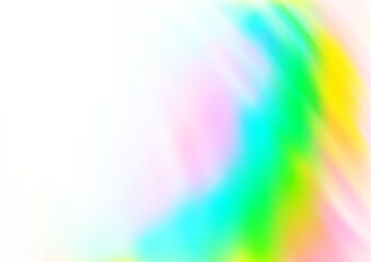 Light Multicolor, Rainbow vector template with bubble shapes.