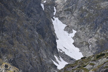 Fototapeta na wymiar Czerwona Ławka, przełęcz, Słowacja, Tatry Wysokie, 