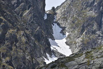 Czerwona Ławka, przełęcz, Słowacja, Tatry Wysokie,  - obrazy, fototapety, plakaty