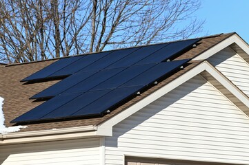 Solar Panels on Garage