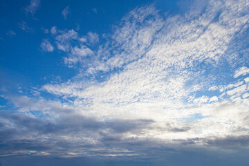 Naklejka na ściany i meble Morning sky, skyline background