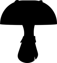 isolated vector of different mushroom patterns nature vector icon