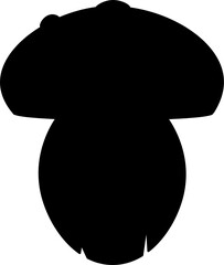 isolated vector of different mushroom patterns nature vector icon