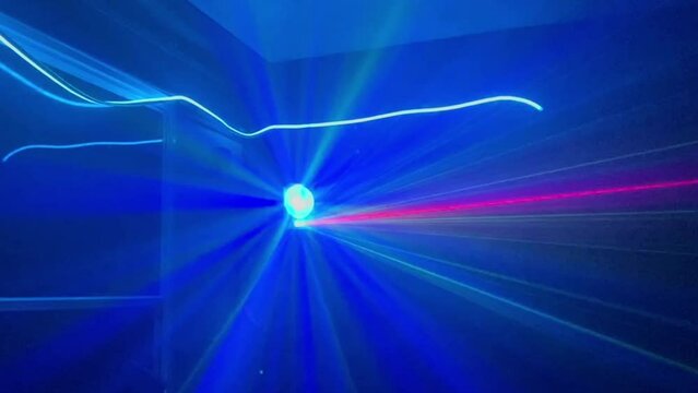 neon green pink synth wave vapor Luminous lights hologram iridescent background sci fi disco abstract synth retro technology futuristic stock