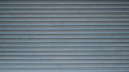striped metal shutter door texture background