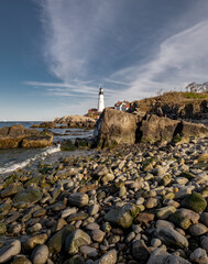 Fototapeta na wymiar Portland Head Lighthouse 16