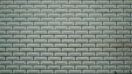 texture of brick wall stacked in a regular pattern