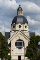 Obraz premium The Sainte-Jeanne d'Arc church is a Catholic church located in the Clagny-Glatigny district of Versailles , France.