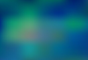 Light BLUE vector blurred bright background.