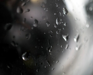 rain drops on the window
