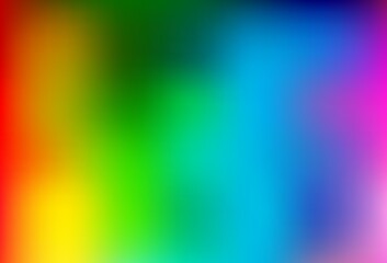Light Multicolor, Rainbow vector modern elegant background.