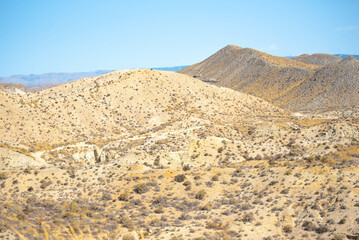 Fototapeta na wymiar Tabernas Desert 