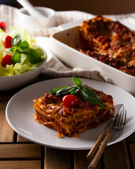 Tomato lasagna
