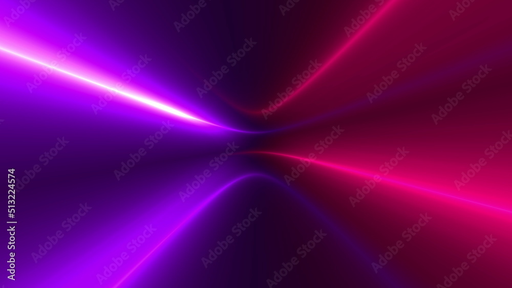 Poster 3d render lights. computer generated 3d render
