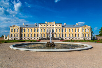Obraz premium Rundale Palace in Latvia