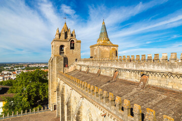 Cathedral of Evora, Portugal - obrazy, fototapety, plakaty