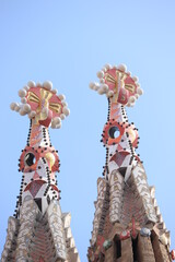 Barcelona, Spain - september 28th 2019: Sagrada Familia