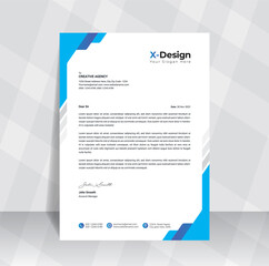 Minimal Business Letterhead template