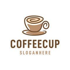 Playful coffee logo design