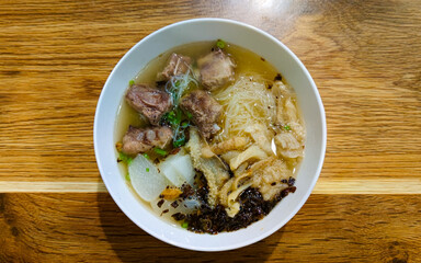 Beef noodle soup
