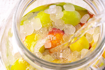 南高梅で作る梅酒