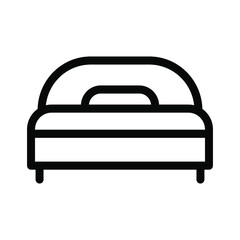 Bed icon template