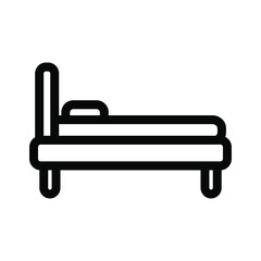 Bed icon template