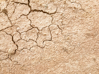 The ground has cracks in the top view for the background