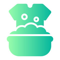 Fototapeta premium rinse gradient icon