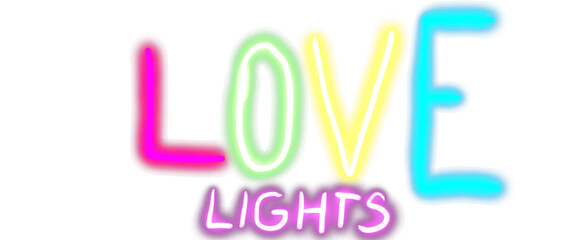love lights neon