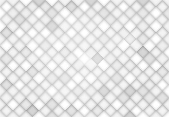 Abstract white square background. Concept of minimal style illustration background.