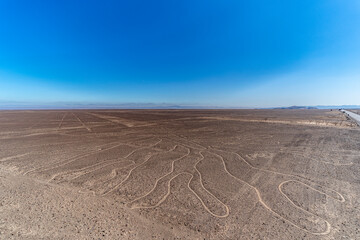Beautiful Nazca Desert (Nazca Lines: The Tree)