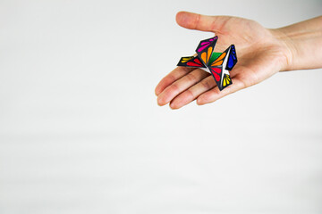 gay community butterfly ready to fly to freedom