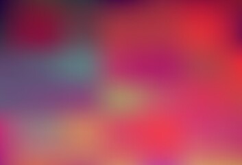 Dark Pink vector abstract blurred template.