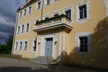 Fototapeta na wymiar Schloss Lübben im Spreewald