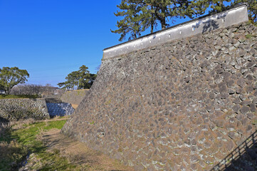 島原城の石垣