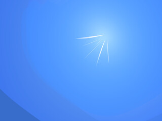 Fototapeta premium Nature layers graphic for inspiration, for creative, for vector design. Abstract nature design. View from under the sea.