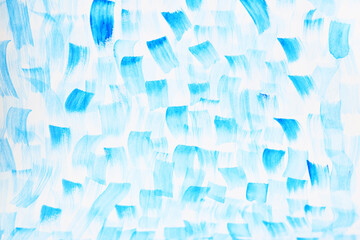 blue brush strokes watercolor abstract background