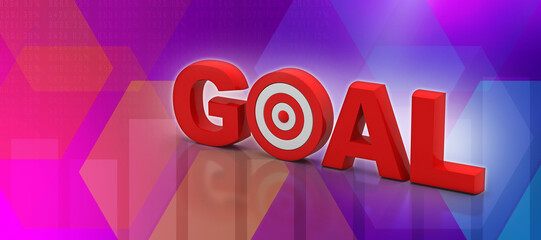 3d rendering target goal