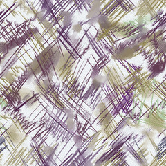 Abstract seamless grunge background with lines and spots. Pastel. Hand drawing.