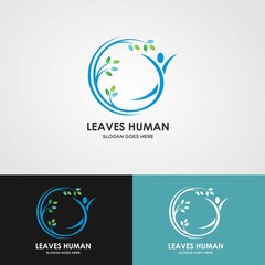 Green Tree Forest Vector Logo Template. This is a tree logo, it's good for symbolize of grow, human care, ecological, environment, protection, association, and others.